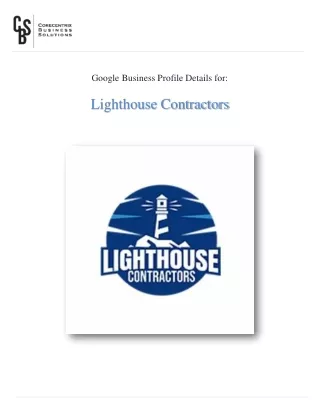 Roofing installation service near me | Lighthouse Contractors