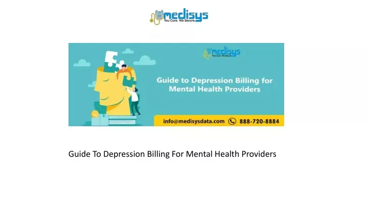 guide to depression billing for mental health