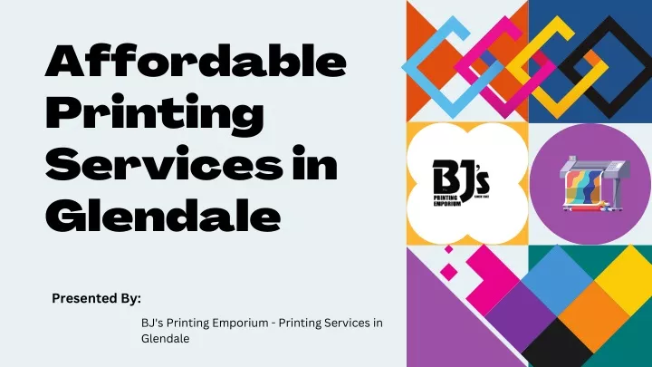 affordable printing services in glendale