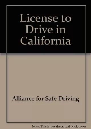 PDF_ License to Drive in California