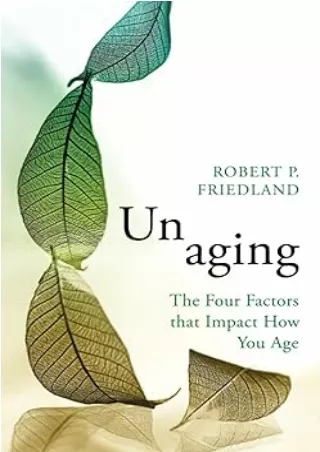 get [PDF] Download Unaging