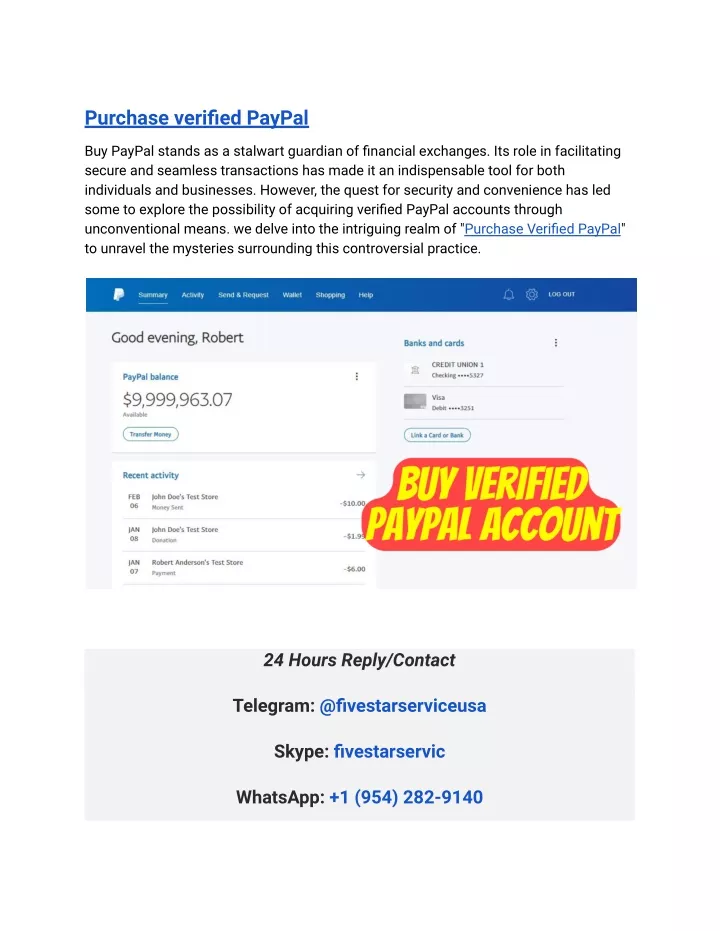 purchase verified paypal