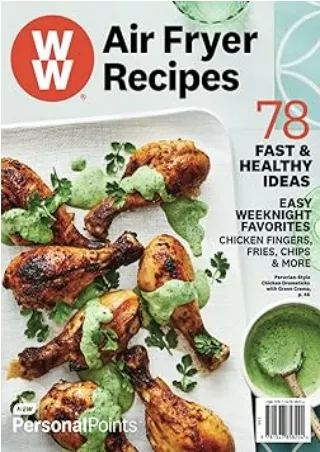 PDF_ Weight Watchers Air Fryer Recipes: 78 Fast & Healthy Ideas