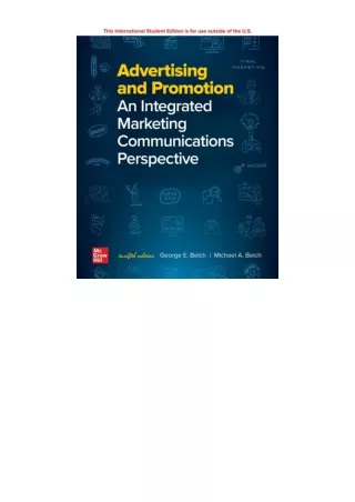 Download ISE Advertising and Promotion An Integrated Marketing Communications Pe