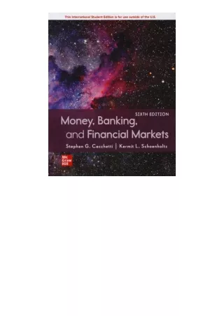 Ebook download ISE Money Banking and Financial Markets ISE HED IRWIN ECONOMICS u