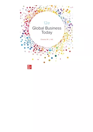 Ebook download LooseLeaf Global Business Today full