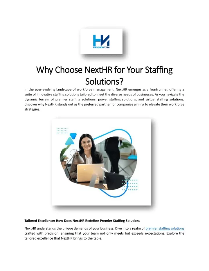 why choose nexthr for your staffing why choose