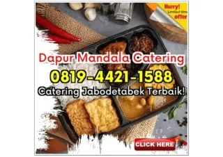 HP 0819-4421-1588 Catering Nasi Tumpeng Terdekat Depok Sawangan Dapur Mandala