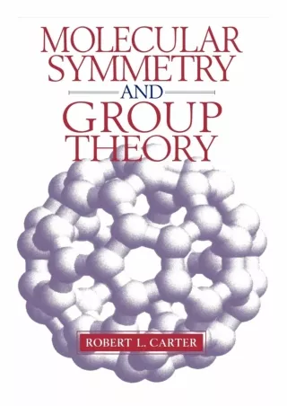 PDF_  Molecular Symmetry and Group Theory