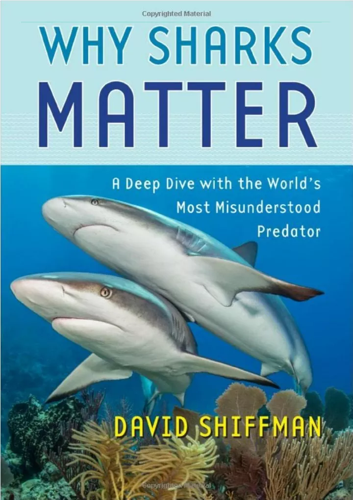 read download why sharks matter a deep dive with
