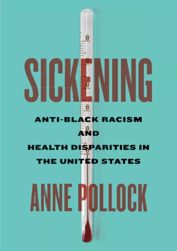 pdf read online sickening anti black racism