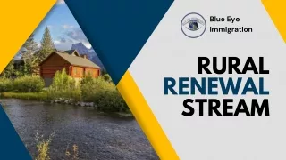 Alberta Rural Renewal Stream - Alberta PNP | Blue Eye Immigration