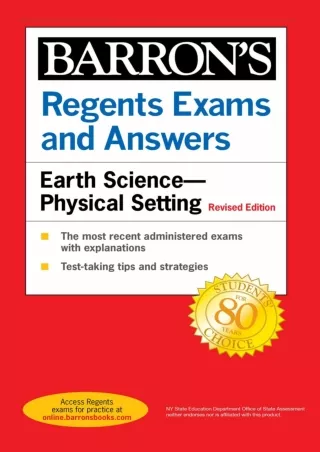 get [PDF] Download Regents Exams and Answers: Earth Science--Physical Setting Re