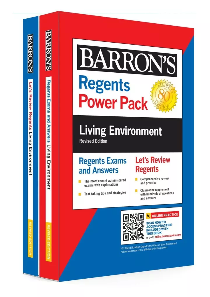 PPT PDF/READ Regents Living Environment Power Pack Revised Edition