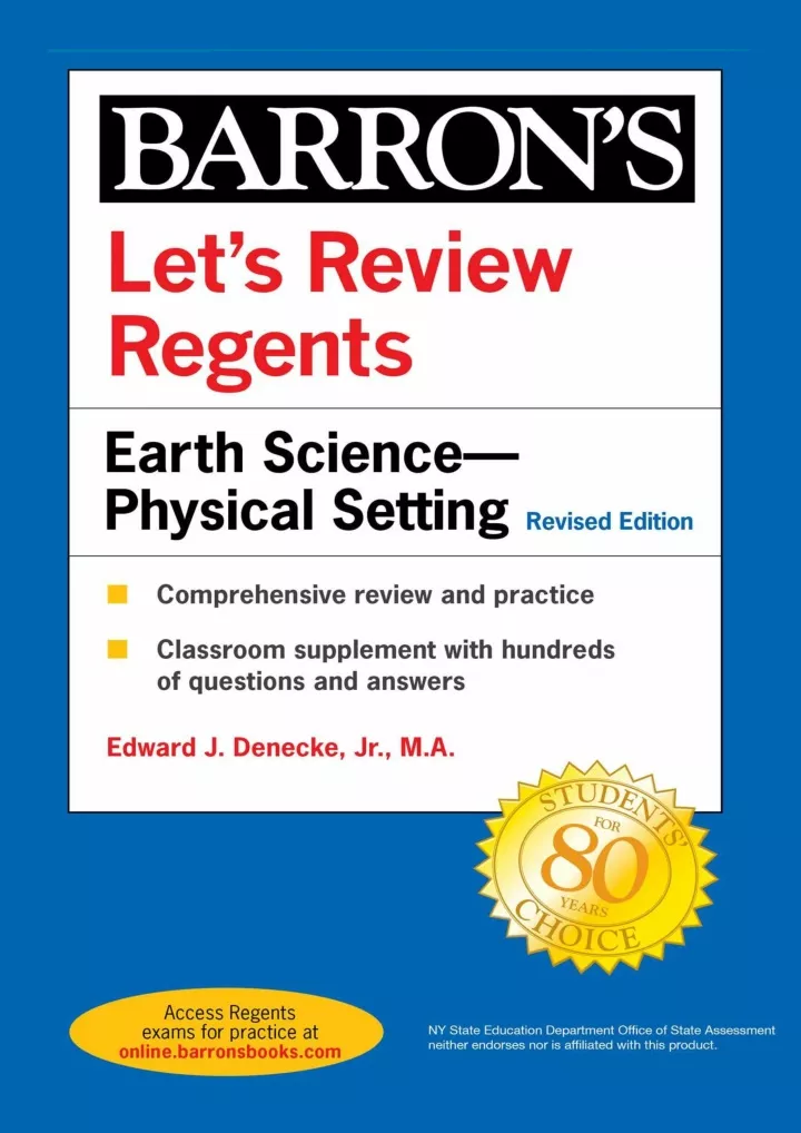 download book pdf let s review regents earth