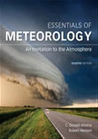[PDF] DOWNLOAD  Essentials of Meteorology: An Invitation to the Atmosphere