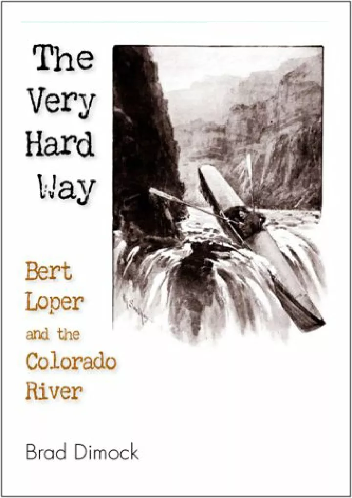 pdf read download the very hard way bert loper
