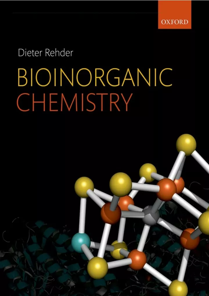 pdf read bioinorganic chemistry download pdf read