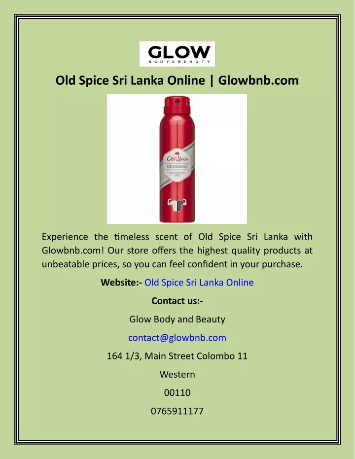 old spice sri lanka online glowbnb com