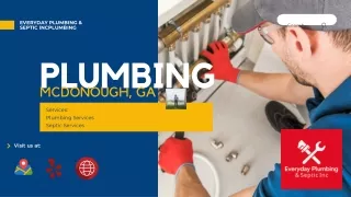 Plumbing McDonough, GA