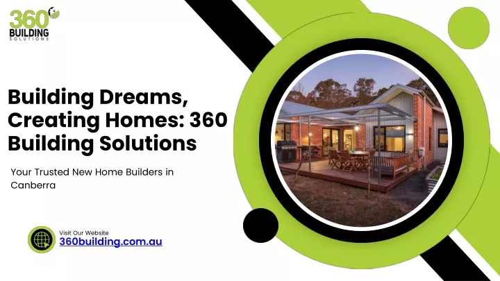 building dreams creating homes 360 building