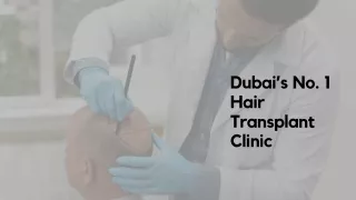Dubai’s No. 1 Hair Transplant Clinic