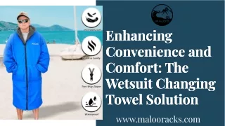 wetsuit changing towel