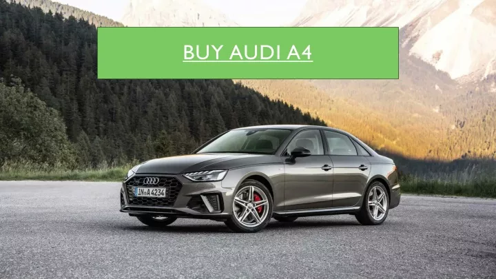 buy audi a4