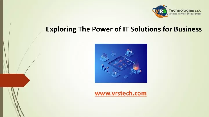 exploring the power of it solutions for business