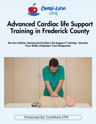 Best ACLS Training in Frederick