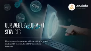 AnA Info's Web Development Services
