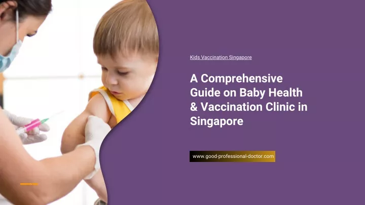 kids vaccination singapore