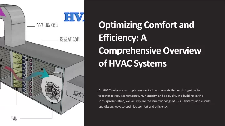 optimizing comfort and efficiency a comprehensive