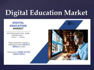 d igital education market