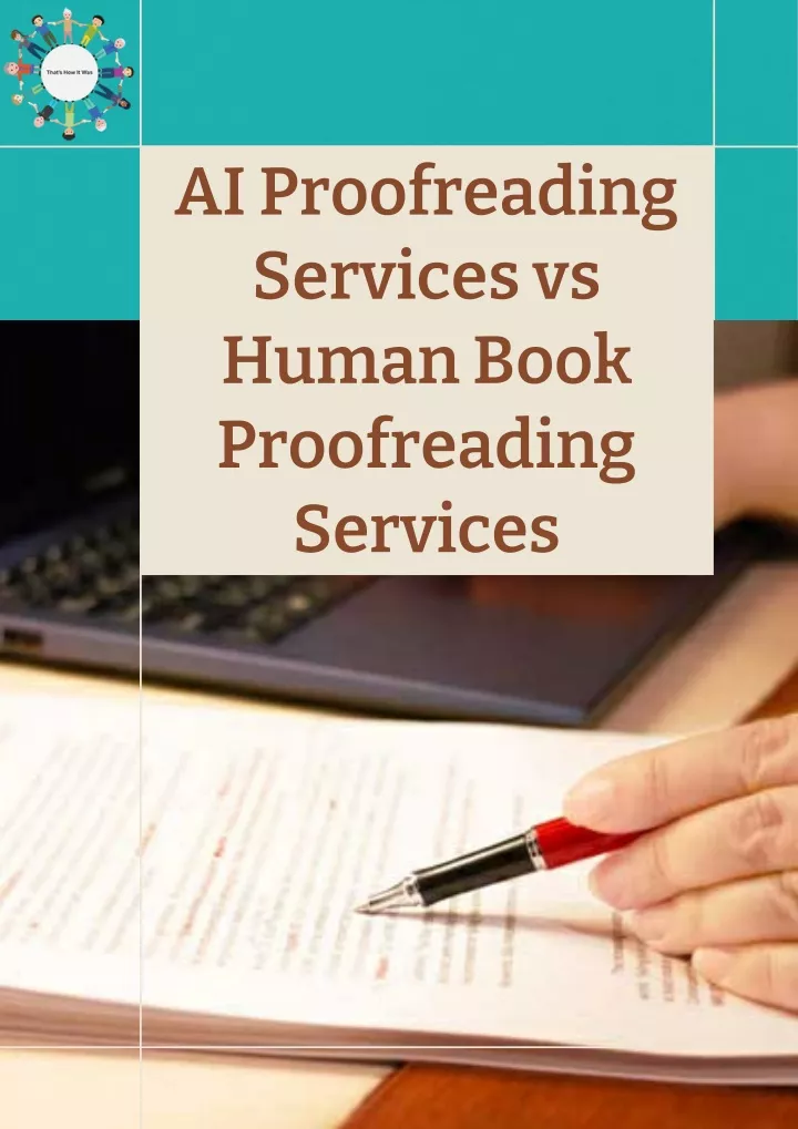 ai proofreading services vs human book