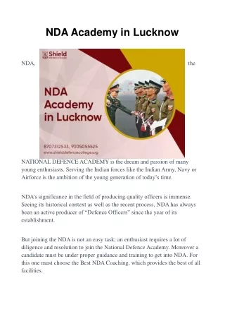 NDA-Academy-in-Lucknow