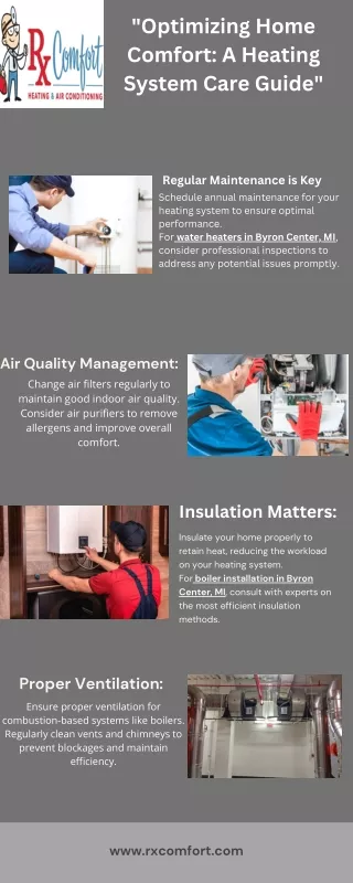 optimizing home comfort a heating system care