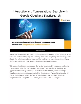 interactive and conversational search with google