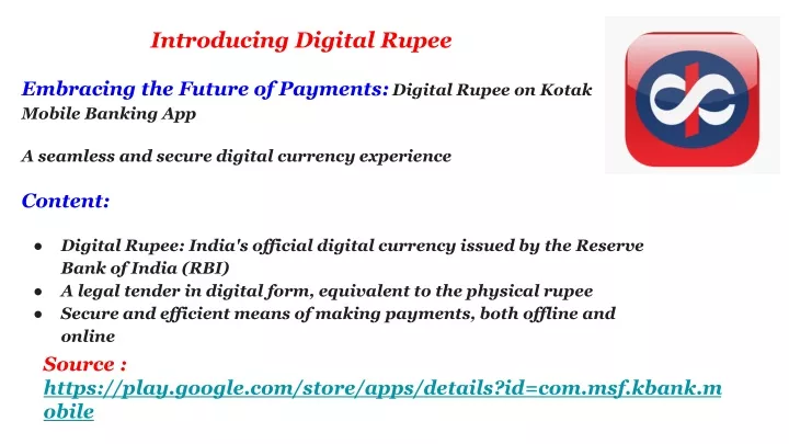 introducing digital rupee embracing the future