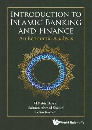 $PDF$/READ/DOWNLOAD Introduction To Islamic Banking And Finance: An Economic Analysis