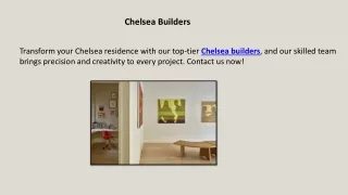 Chelsea Builders