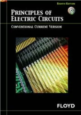 DOWNLOAD/PDF Principles of Electric Circuits: Conventional Current Version