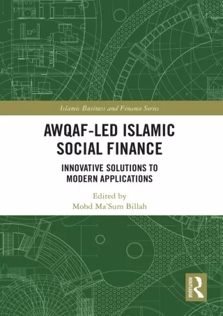 PDF_ Awqaf-led Islamic Social Finance (Islamic Business and Finance Series)