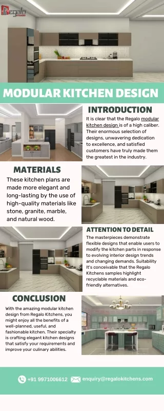 modular kitchen design