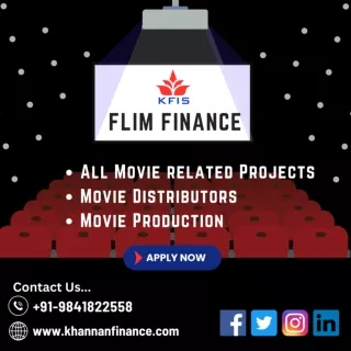 Film Production Finance & Movie Loans In Chennai @ KFIS..!!