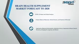 brain health supplement market forecast to 2028