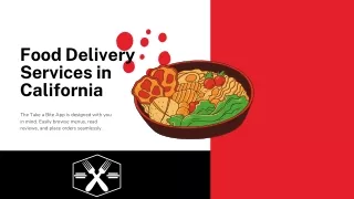 Top Food Delivery Services in California