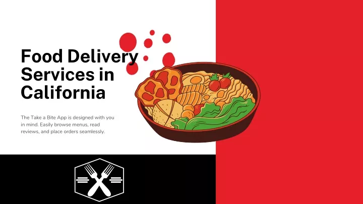 food delivery services in california