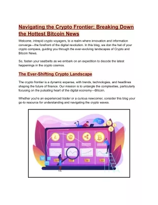 navigating the crypto frontier breaking down