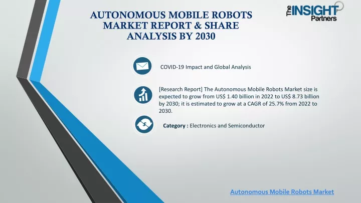 autonomous mobile robots market report share